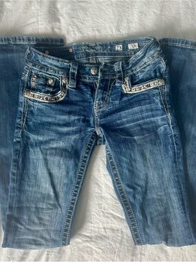 Miss Me - Low Rise Bootcut Jeans